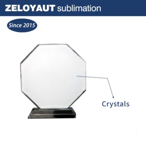 Zeloyaut đa phong cách thăng hoa pha lê Trophy khoảng trống, tấm kính khoảng trống cho in ấn pha lê Khung Ảnh Thủ công mỹ nghệ & Quà Tặng tùy chỉnh - Product Image 3
