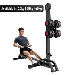 Máquina de <span class=keywords><strong>Remo</strong></span> y Mancuernas 2 en 1 ZHOYA para Gimnasio en Casa, Equipo de Ejercicio Multifuncional para Entrenamiento de Cuerpo Completo - Product Image 1