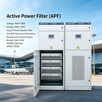 Filtre actif APF 400V 3P4W 50A 100A, filtre harmonique actif, suppression des harmoniques, correction de l'inéquilibre triphasé, industriel