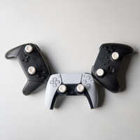 Thumbsticks pour manette, toucher confortable, pour manette PS5/4 Xbox SWITCH Pro, 1 taille haute, 1 taille moyenne