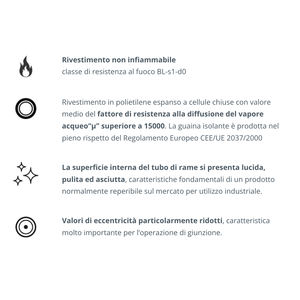 ท่อทองแดงสำหรับทำความเย็น wicu Frio Ø 22X1หนา10มม. แผ่นท่อความร้อน - Product Image 4