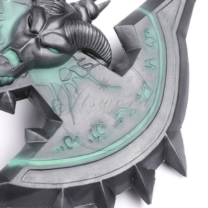 Espuma PU Shadowmourne <span class=keywords><strong>WOW</strong></span> <span class=keywords><strong>Warcraft</strong></span> Cosplay Arma Hacha - Product Image 4