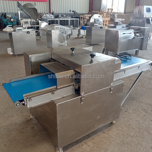 Kebab Butchery Rebanadora de carne congelada Máquina cortadora de cuchillos Hoja transportadora fría para Doner Cutter Strip Slice Cut para procesamiento de carne - Product Image 3