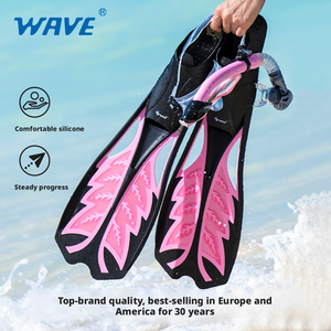 ชุดดำน้ำแบบมืออาชีพ WAVE รุ่น Trio ประกอบด้<span class=keywords><strong>ว</strong></span>ยหน้ากากดำน้ำกระจกนิรภัย ครีบดำน้ำซิลิโคน และท่อหายใจ สำหรับผู้เริ่มต้น - Product Image 4