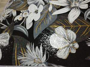 Anpassbare Luxus-Glasmosaik-Wandkunst Moderne Design Handgeschnittene Kunst Hotel-Badezimmer-Dekor Parkett-Feature 4mm Umweltfreundlich - Product Image 6