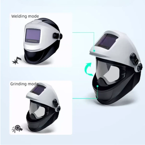 自動調光式Bluetoothリモコンフリップトップ溶接ヘルメット研削付き保護フェイスシールド - Product Image 3