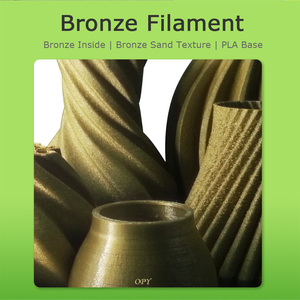 <span class=keywords><strong>Filament</strong></span> PLA Métallique OPY 1,75 mm 1 kg Cuivre <span class=keywords><strong>Aluminium</strong></span> Matériel d'Imprimante 3D Polissage Possible <span class=keywords><strong>Filament</strong></span> PLA Métallique - Product Image 4