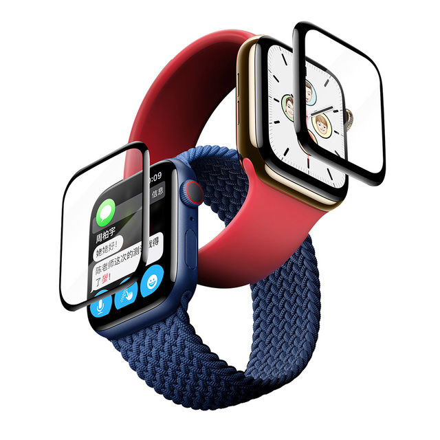 Popular Manufacture Price Tempered Glass Screen Protector for Iwatch Watch 40 44mm