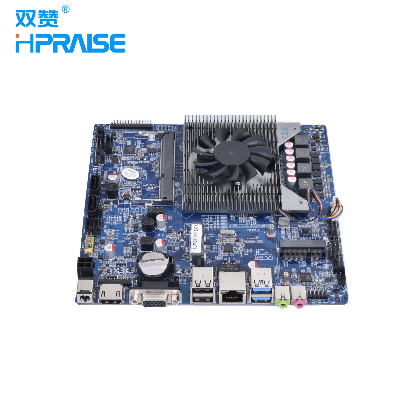 Горячая Распродажа мини-itx материнская плата AMD A6-7310 2,0 ГГц Quad Core DDR3 памяти Серверная материнская плата для игр