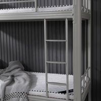 Lit superposé en métal à deux étages Letto a castello fer pour garçons letto matrimoniale lit une seule place