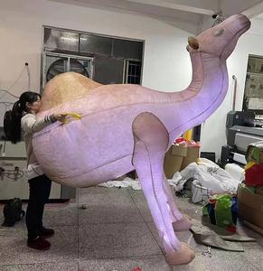 Camel <span class=keywords><strong>gonflable</strong></span> lumineux LED pour défilé, costume de mascotte de <span class=keywords><strong>chameau</strong></span> <span class=keywords><strong>gonflable</strong></span> pour événement du Ramadan - Product Image 5