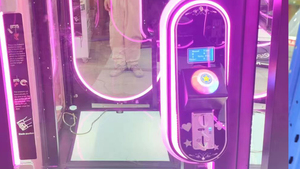 Số lượng lớn mua nhà sản xuất màu hồng ngày may mắn Quà Tặng Trò chơi đồ chơi Claw Máy Arcade đồng tiền hoạt động máy - Product Image 2