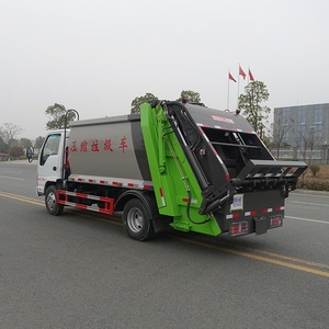 รถบรรทุกขยะ Isuzu 4-6CBM 4X2เอลฟ์ประสิทธิภาพสูงสำหรับการจัดการขยะเชิงพาณิชย์และโครงการรีไซเคิล - Product Image 4
