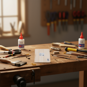 Tabla de madera Ilan de 10x0.5 cm para manualidades y proyectos de bricolaje - Product Image 3