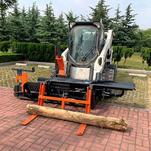 Broyeur de bois électrique Forest Master 400 mm en excellent état, alimenté par moteur, fendeuse de bûches, processeur de bois de chauffage, accessoire forestier 2 - Product Image 1