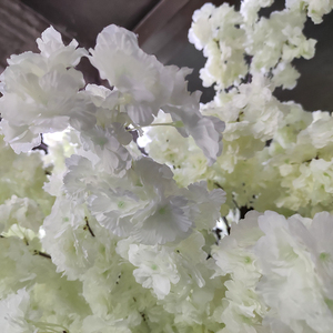 Cây hoa anh đào giả màu trắng trang trí đám cưới trong nhà, cây hoa anh đào lụa lớn, chất lượng cao cấp - Product Image 3
