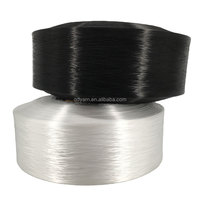 Benang Polipropilena PP 900D Putih Alami Warna Solid untuk Tenun, Rajut & Pembuatan Webbing