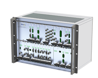 RDEKONO IN-S 7U Subrack Châssis électronique en aluminium ATCA pour serveur de cartes VPX, armoire de guidage de cartes verticale Eurocard personnalisée
