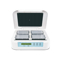 Agitateur d'incubation sans minuterie QLAB Beijing Dalong TSH-P4 pour microplaques, culture cellulaire et plaques ELISA, oscillateur de mélange