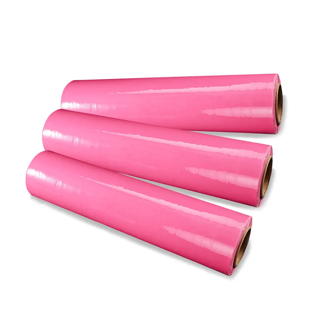 Many Styles And Low Prices High Toughness Free Sample Casting pink Stretch Film