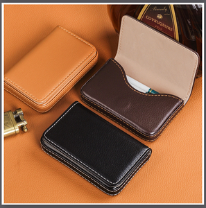 Étui à cigares en cuir PU avec aimants, porte-cartes de visite, design 7 ou 8 compartiments, étui et conteneur de rangement pour cigarettes en gros - Product Image 5