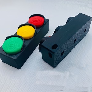 Clicker a Forma di Semaforo Stampato in 3D, Giocattolo Antistress, Decorazione da Scrivania, Ornamento per Auto, per Feste di Halloween, Ringraziamento e Natale - Product Image 3