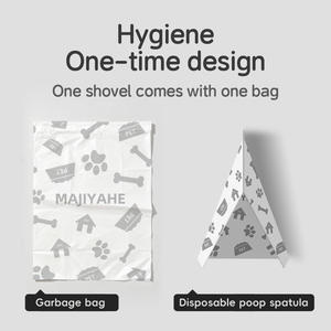 Robuster Hundekotschaufel mit Langem Griff Rostfrei & Leicht zu Reinigen - Product Image 3