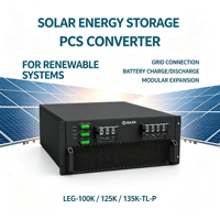 Convertisseur d'énergie bidirectionnel AC/DC, module de stockage d'énergie, système de conversion de puissance 105 kW 125 kW, système de conversion de puissance PCS 125 kW