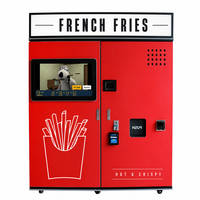 Distributeur automatique de frites chaudes, machine à frites à vendre, distributeur de frites chaudes