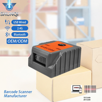 Module de scanner de codes-barres 1D 2D compact OEM, moteur de lecture QR CMOS industriel avec interface USB pour petits équipements en libre-service