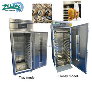 ตู้ควบคุมอุณหภูมิสำหรับหมักแป้งอัตโนมัติ รุ่น ZELING ZL-36C สำหรับใช้งานเชิงพาณิชย์ 18/36 ถาด ทำจากสแตนเลส อุณหภูมิ -10C 5C 30C 50C - Product Image 6