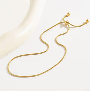 Cavigliera Minimalista Regolabile da Donna, Bestseller Estivo, con Squisito Design a Piccole Perle Rotonde, Disponibile all'Ingrosso - Product Image 4