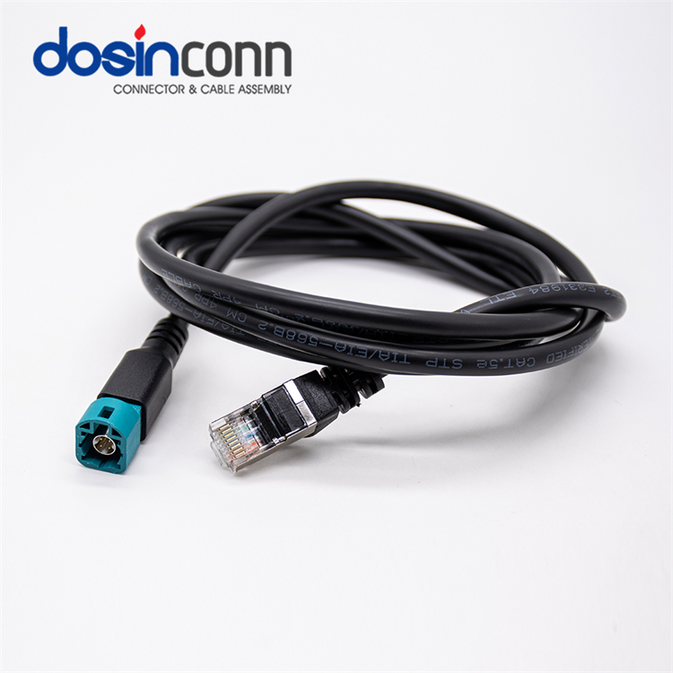 Cat6 Rj45 штекер Hsd 4 Pin кабель