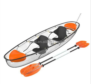 Kayak en verre transparent, bateau transparent, fond transparent, canoë de pêche double transparent, kayak pour <span class=keywords><strong>2</strong></span> personnes - Product Image 3