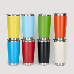 Vaso Térmico Personalizado con Logotipo, de Acero Inoxidable de 20 oz, Aislado al Vacío, para Bebidas Calientes/Frías, Cerveza/Café, Taza de Viaje para Fiestas - Product Image 1