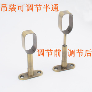 Yitongzuo Barra de Ropa de Aleación de Zinc para Armario, Soporte de Esquina, Montaje en Techo, Riel de Ropa de Pasaje Completo, Asiento A-36, Fundición a Presión - Product Image 5