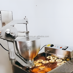 Mini thép không gỉ Men <span class=keywords><strong>Donut</strong></span> Máy làm với bóng Fryer đầy nạm và <span class=keywords><strong>Daisy</strong></span> <span class=keywords><strong>Donut</strong></span> thiết bị - Product Image 6