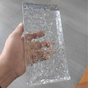 Ladrillo de Vidrio Sólido de Estilo Moderno, Ladrillo de Vidrio Decorativo al por Mayor para Decoración de Paredes Divisorias de Baños y Cocinas Interiores - Product Image 1