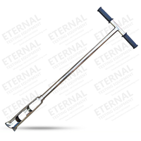 Équipement de test Échantillonneur pour sol, grain, ciment, poudre Échantillonneur de sol de type T en acier inoxydable Sonde d'échantillonnage de sol de haute qualité