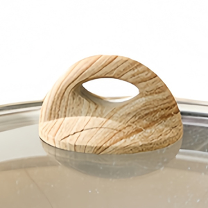 Sartén Ergonómica con Mango de Madera y Aluminio para Cocinar al Estilo Asiático, Diseño Personalizado OEM - Product Image 4
