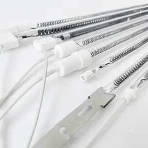 230V 2000W Twin Tube IR Heaters Quartz Carbon Fiber Infrared Heating Lamp Element for Tunnel Drying Oven