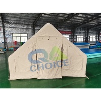 Tentes gonflables d'extérieur Camping tente pneumatique Portable Oxford tente en coton étanche