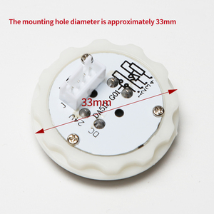 Bouton poussoir rond LED en acier inoxydable DA511G01 DA180 MTD511G01 pour ascenseur - Product Image 5