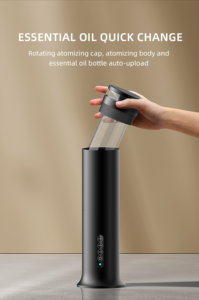 Rechargeable 100ml Fragrance tower <b>Diffuser</b> Home & Hotel use Remote Control <b>Waterless</b> electric aroma <b>diffuser</b> machine - Product Image 6