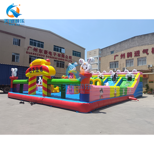 <span class=keywords><strong>Castillo</strong></span> inflable para niños Rabbit Paradise IP Theme con tobogán Moonwalk y salto para eventos al aire libre y parques <span class=keywords><strong>de</strong></span> atracciones - Product Image 2