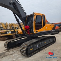 Excavatrice hydraulique d'occasion Hyundai R305LC-9T, 30,2 tonnes, pour travaux de construction