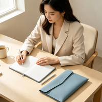 Carnets et stylos de luxe modernes en cuir PU A5 personnalisés en gros, et ensemble de classeurs – Idées cadeaux d'affaires pour cadres