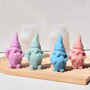 New Arrival DIY Religious Christmas Aromatherapy Silicone <b>Candle</b> <b>Mold</b> Trending DIY Cake Tools Plaster Silicone Christmas - Product Image 1
