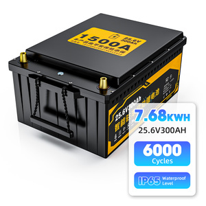 Batería de Litio de Alto Rendimiento para Camiones, 25.6v 300ah, Batería de Iones de Litio de Ciclo Profundo Lifepo4 para Camiones y Autocaravanas - Product Image 1
