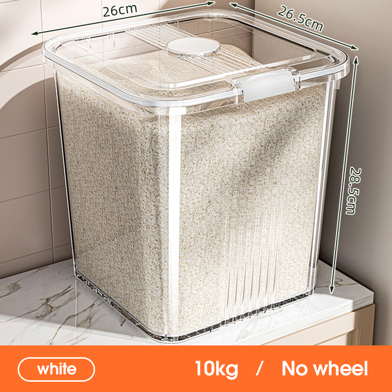 White 10kg Rice Capacity